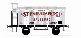 BuBi Model N40077 - N - Kühlwagen Salzburg